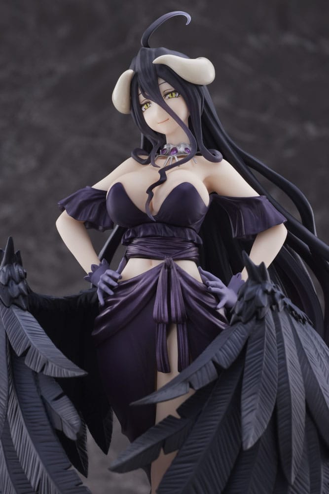 Overlord IV Albedo Black Dress Version 20cm AMP PVC Statue