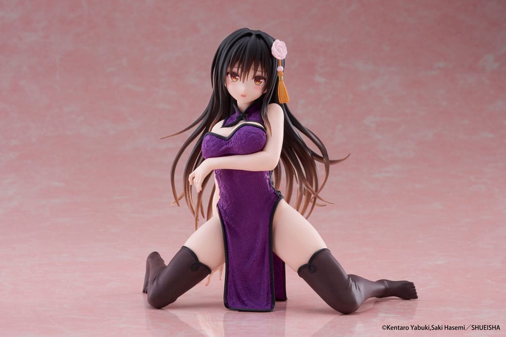 To Love Ru Darkness Yui Kotegawa (Chinese Dress Ver.) 13cm Desktop Cute PVC Statue