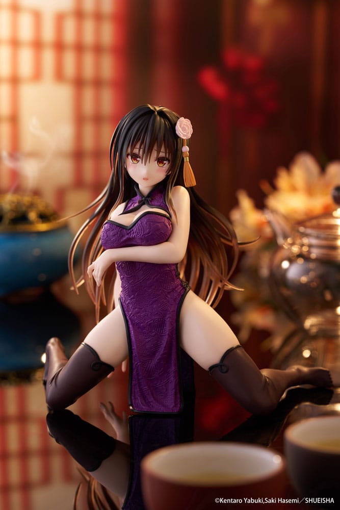 To Love Ru Darkness Yui Kotegawa (Chinese Dress Ver.) 13cm Desktop Cute PVC Statue