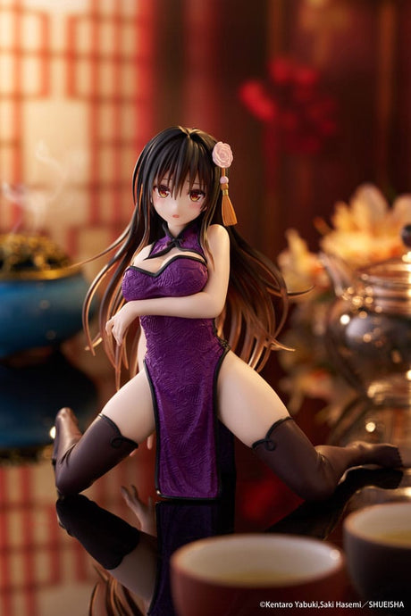To Love Ru Darkness Yui Kotegawa (Chinese Dress Ver.) 13cm Desktop Cute PVC Statue