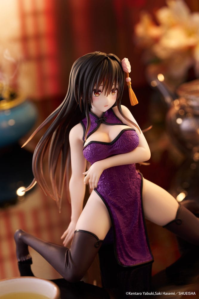 To Love Ru Darkness Yui Kotegawa (Chinese Dress Ver.) 13cm Desktop Cute PVC Statue