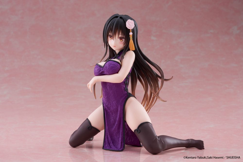 To Love Ru Darkness Yui Kotegawa (Chinese Dress Ver.) 13cm Desktop Cute PVC Statue