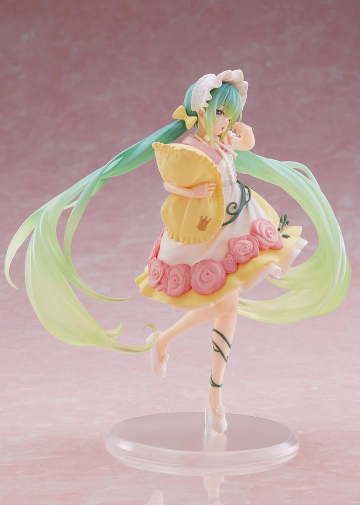 Hatsune Miku PVC Statue Hatsune Miku Wonderland Figure Sleeping Beauty Reissue 18 cm