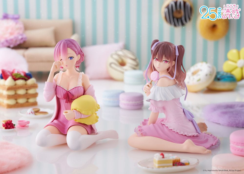 2.5 Dimensional Seduction Newley Written Taito Kuji Online PVC Statue Tachibana 11 cm