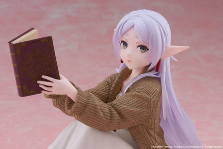 Frieren: Beyond Journey's End PVC Statue Desktop Cute Figure Frieren Roomwear Ver. 13 cm