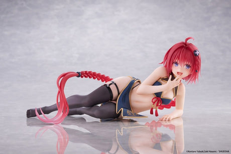 To Love-Ru Darkness Desktop Cute PVC Figure Mea Kurosaki (Chinese Dress Ver.) 13 cm