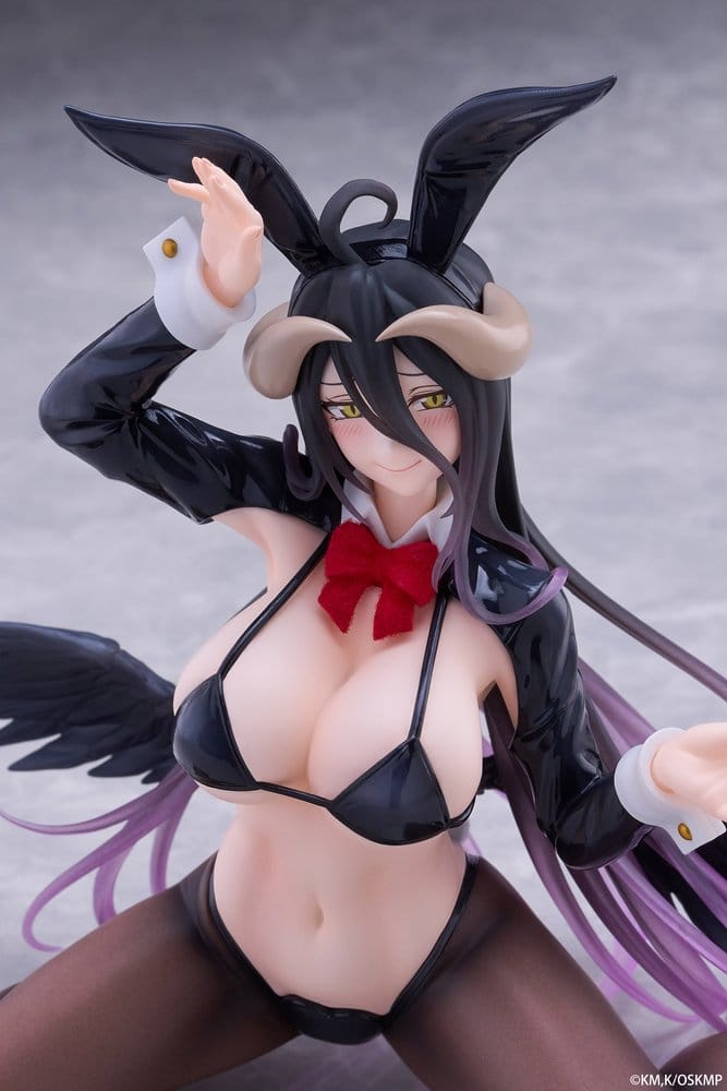 Overlord Moflock PVC Figure Albedo (Reverse Bunny Suit Ver.) 13 cm