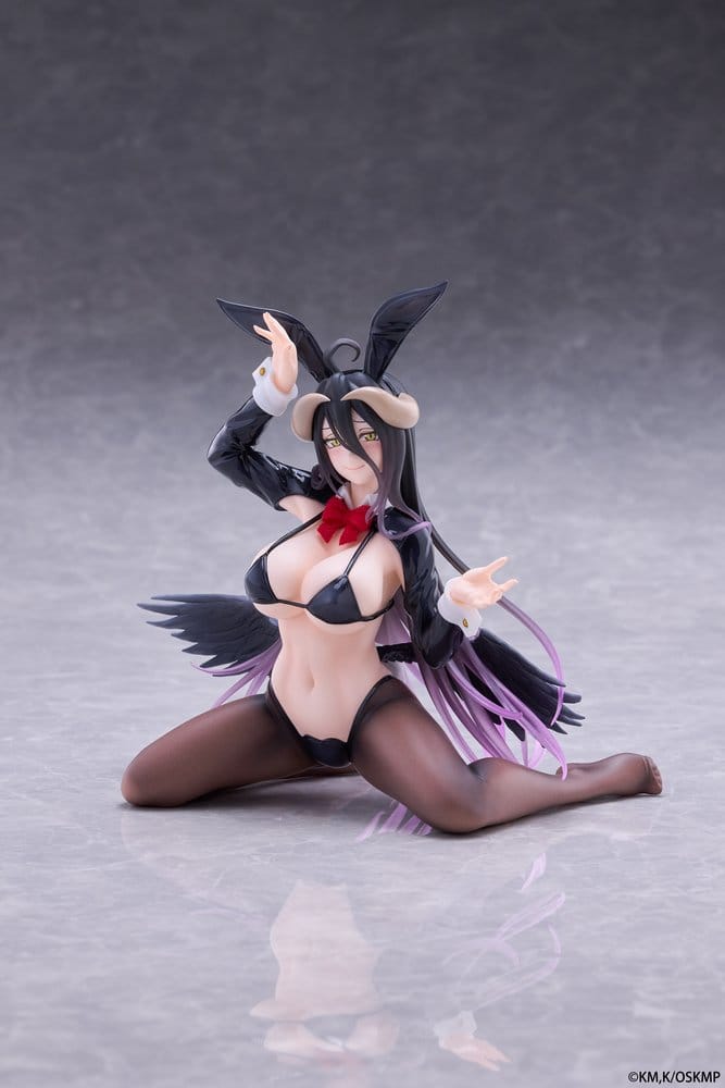 Overlord Moflock PVC Figure Albedo (Reverse Bunny Suit Ver.) 13 cm
