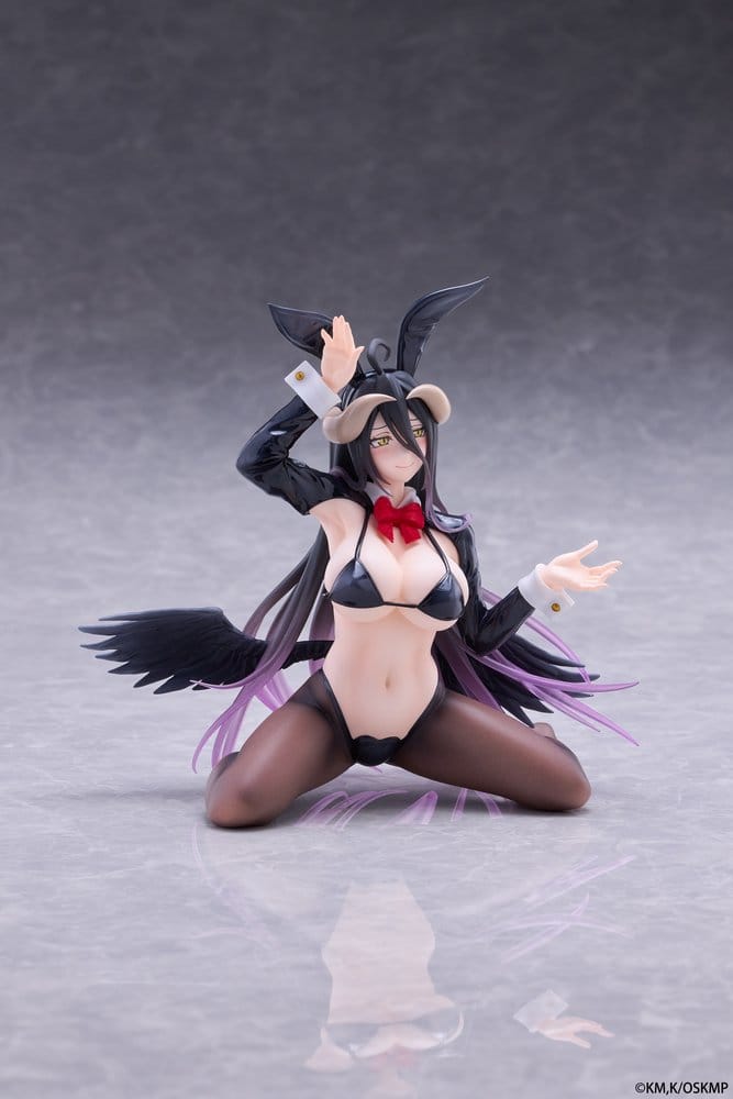 Overlord Moflock PVC Figure Albedo (Reverse Bunny Suit Ver.) 13 cm