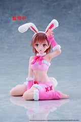 A Certain Scientific Railgun Moflock PVC Figure Mikoto Misaka (Fluffy Bunny Ver.) 13 cm