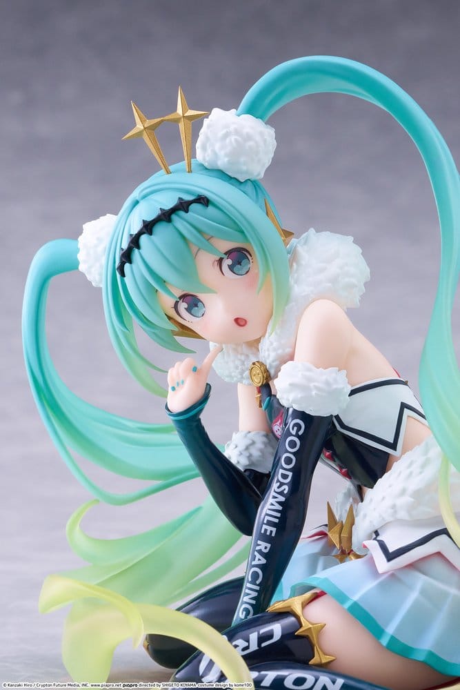 Hatsune Miku Taito Kuji PVC Figure Racing Miku 2018 Ver. Round 8 13 cm
