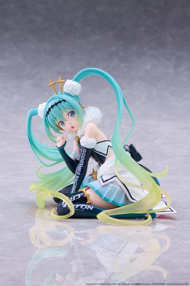 Hatsune Miku Taito Kuji PVC Figure Racing Miku 2018 Ver. Round 8 13 cm