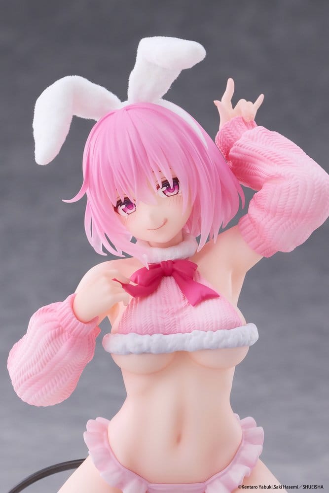 To Love-Ru Darkness MOFLOCK PVC Figure Momo (Fluffy Bunny Ver.) 13 cm