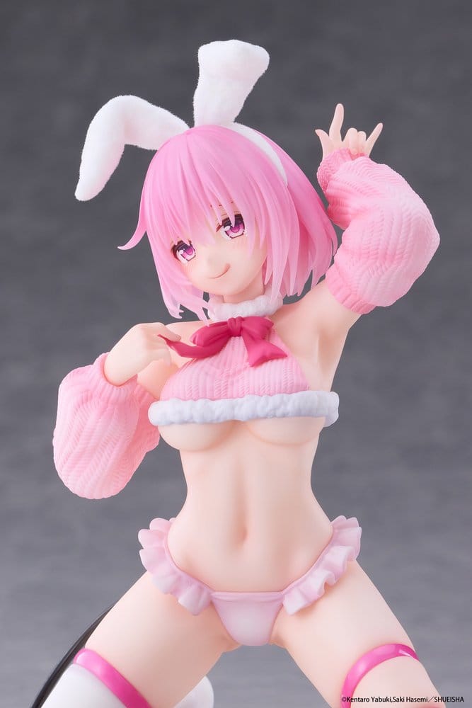 To Love-Ru Darkness MOFLOCK PVC Figure Momo (Fluffy Bunny Ver.) 13 cm