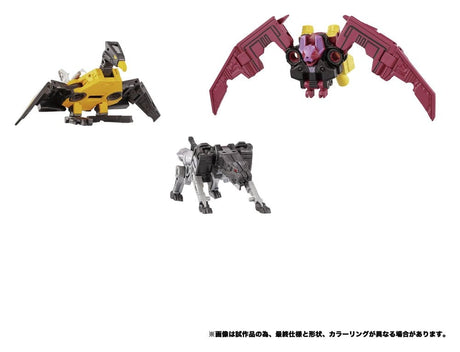 Transformers MPG Action Figure 3-Pack MPG-22 Jaguar & Buzzsaw & Ratbat