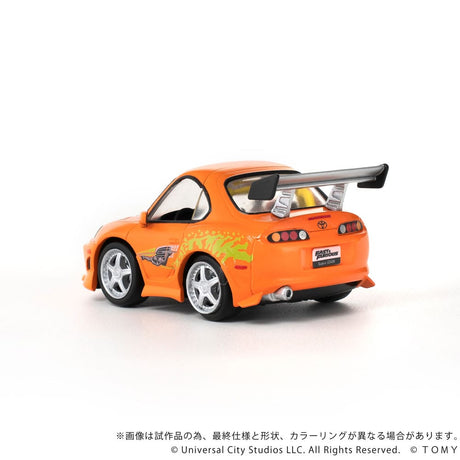 Fast & Furious Q-Village Vehicle with mini-figure Toyota Supra JZA80 9 cm