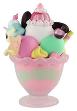 Hello Kitty & Friends Window Box Figure Fast Food Pochacco Pink Unicorn Sundae 9 cm