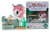 Unicorno Window Box Figure Spa Day Hot Springs Oasis 7 cm