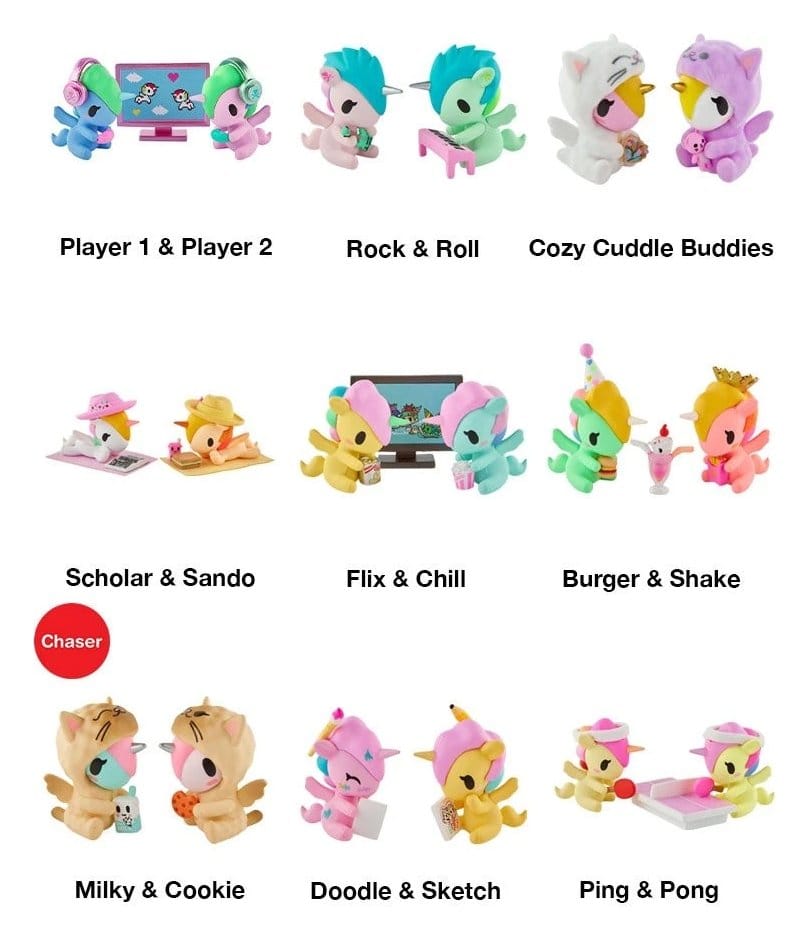Unicorno Blind Box Figures Assortment Twinsies 7 cm (8)