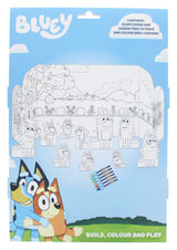 Bluey Colouring and Play World Set