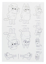 Bluey Colouring and Play World Set