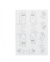 Bluey Colouring and Play World Set