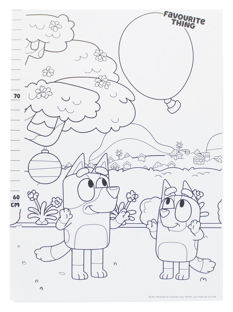 Bluey Growth Chart