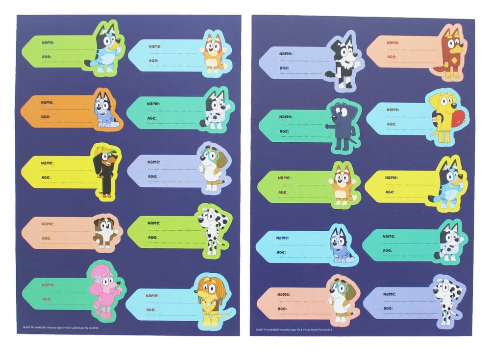 Bluey Growth Chart