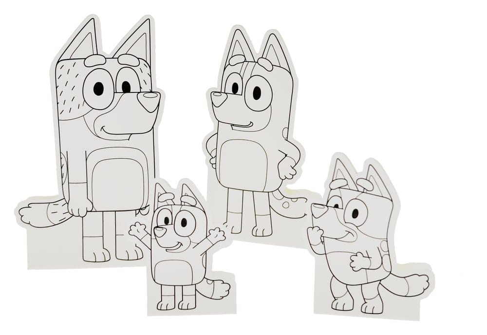 Bluey Play & Learning Poster Set