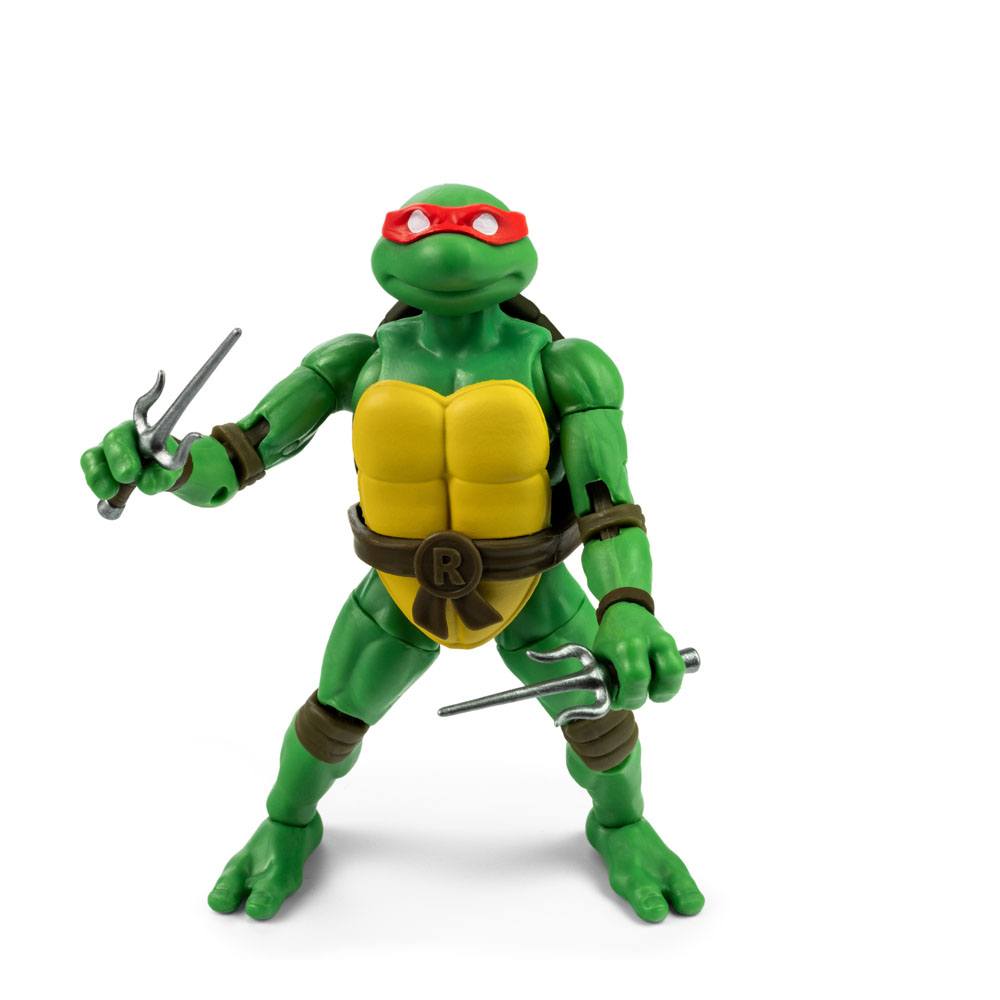 Teenage Mutant Ninja Turtles Raphael Exclusive 13 m BST AXN x IDW Action Figure & Comic Book