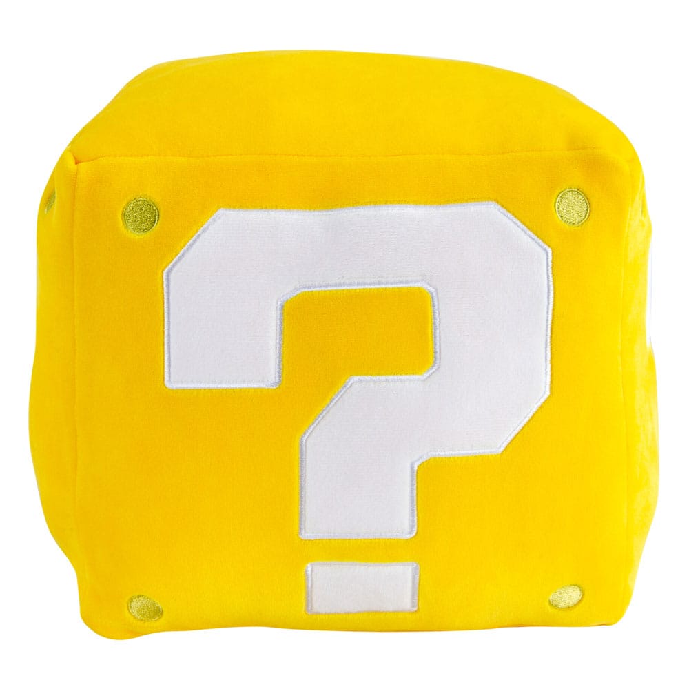 Super Mario Mocchi-Mocchi Mega Question Mark Block 22 cm Plush Figure