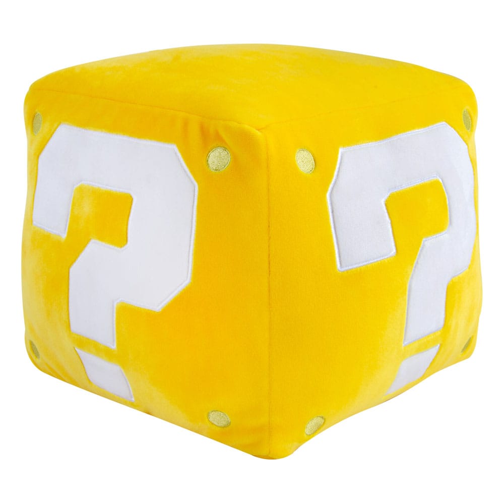 Super Mario Mocchi-Mocchi Mega Question Mark Block 22 cm Plush Figure