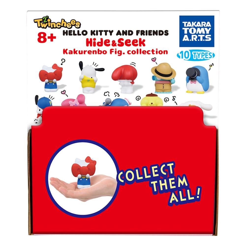 Sanrio Twinchees Mini Figures Hello Kitty & Friends Hide ´n´ Seek 5 cm Display (24)