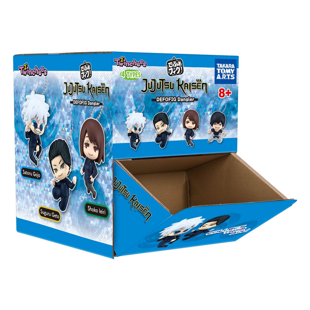 Jujutsu Kaisen Twinchees Mini Figures Defofig! Danglers 5 cm Display (24)