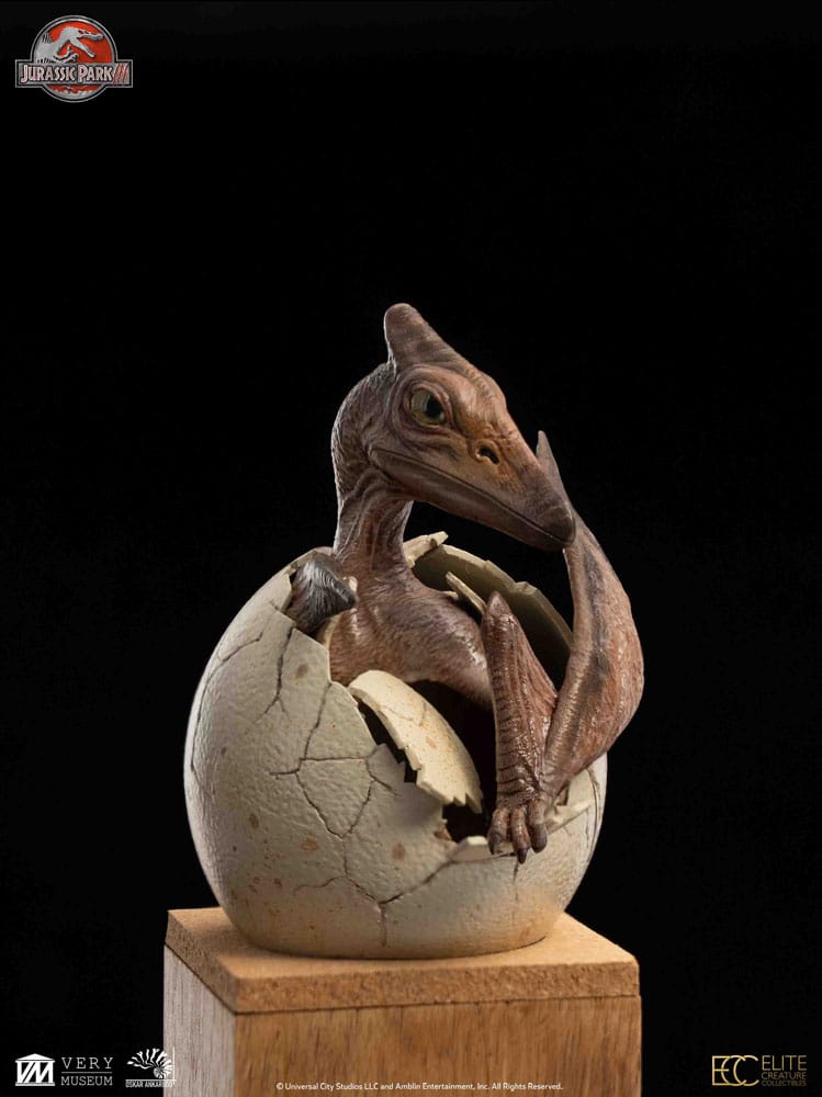 Jurassic Park ECC Elite Creature Line Pterosaur Hatching 16 cm 1/2 Statue