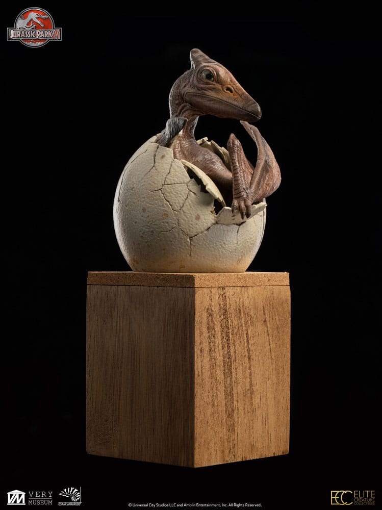 Jurassic Park ECC Elite Creature Line Pterosaur Hatching 16 cm 1/2 Statue