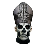 Ghost Mask with Hat Papa Emeritus II Deluxe