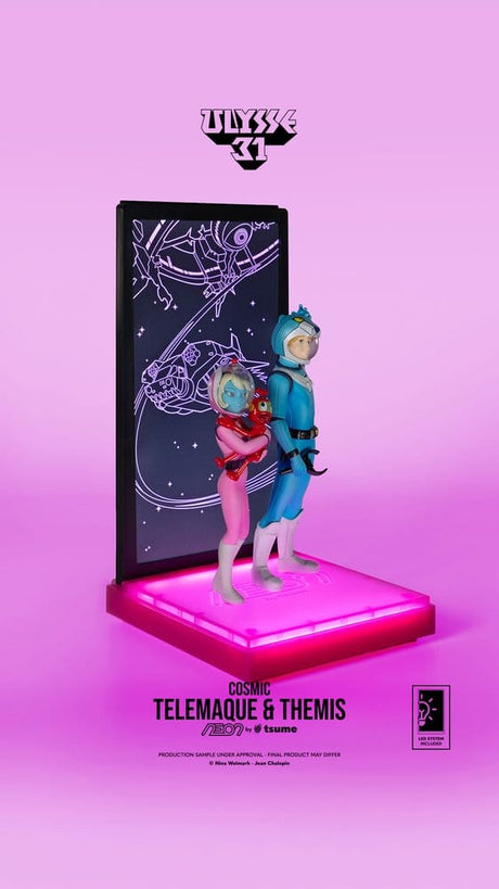 Ulysse 31 Neon Figure 1/9 Telemachus & Themis Cosmic Version 20 cm