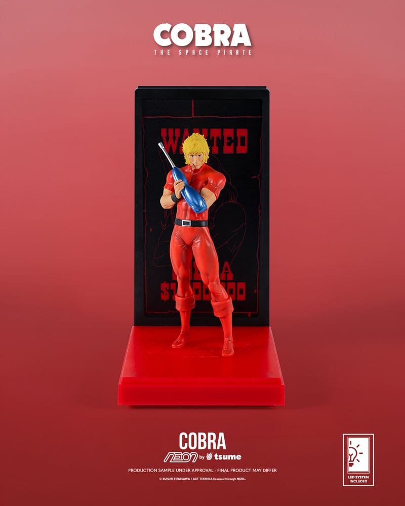 Cobra Neon Figure 1/9 Cobra The Space Pirate 20 cm