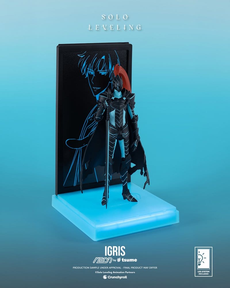 Solo Leveling Neon Figure 1/9 Igris 20 cm