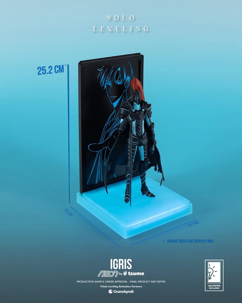 Solo Leveling Neon Figure 1/9 Igris 20 cm