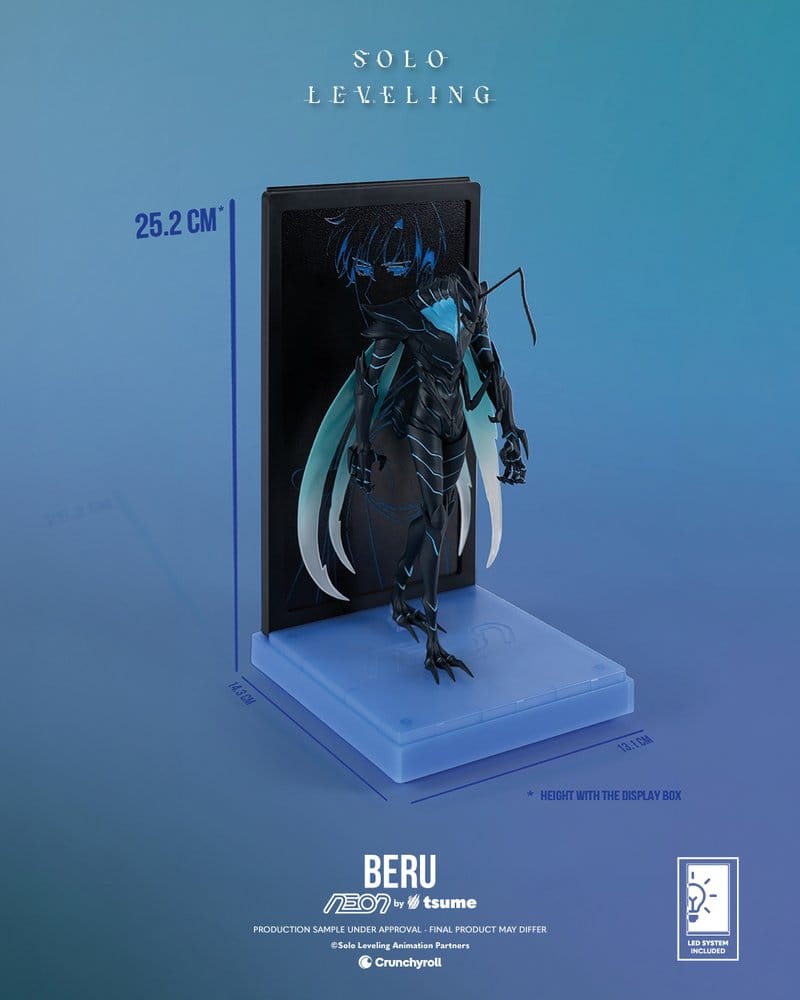Solo Leveling Neon Figure 1/9 Beru 20 cm
