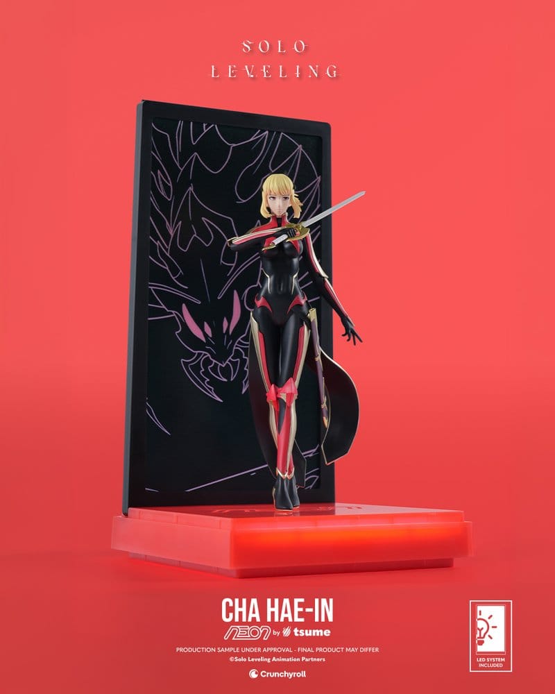 Solo Leveling Neon Figure 1/9 Cha Hae-In 20 cm