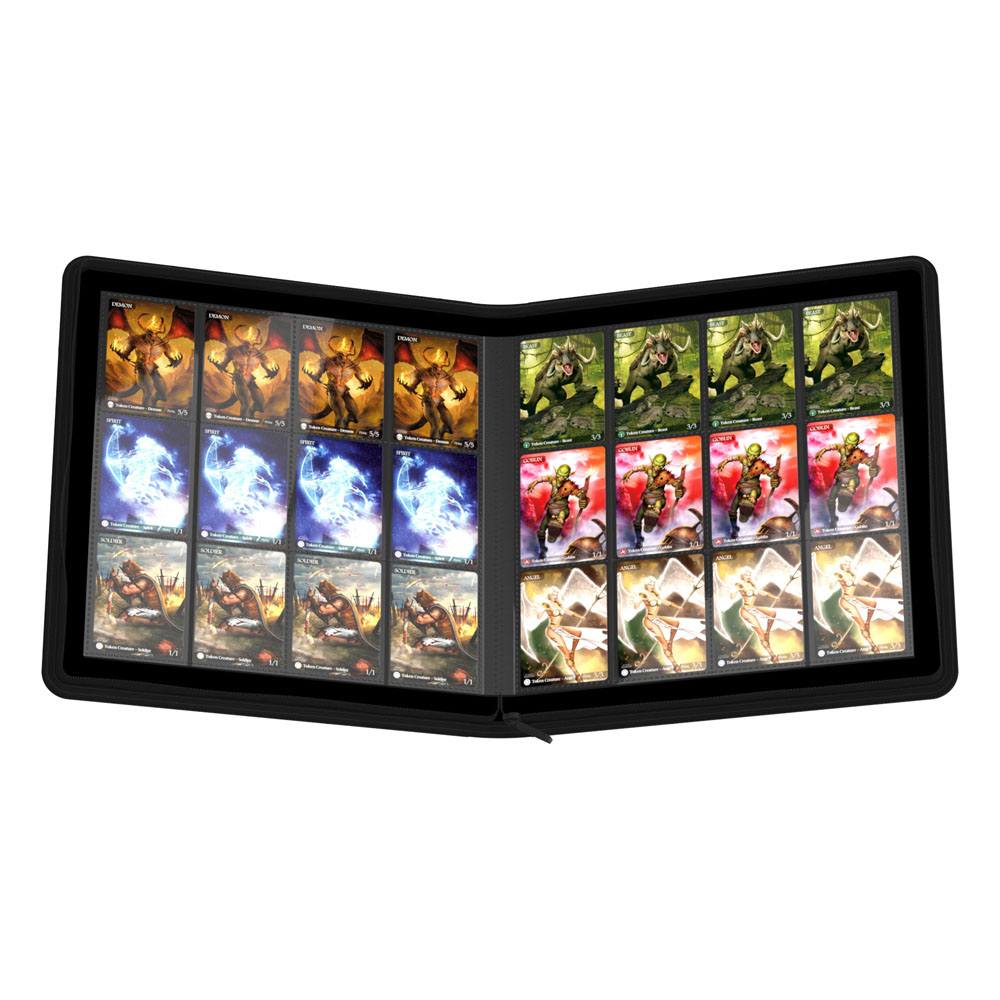 Ultimate Guard Zipfolio 480  24-Pocket Xenoskin - Black