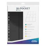 Ultimate Guard 18-Pocket Pages Side-Loading (10) - Black