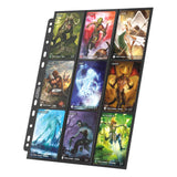 Ultimate Guard 18-Pocket Pages Side-Loading (10) - Black