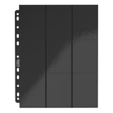 Ultimate Guard 18-Pocket Pages Side-Loading (10) - Black