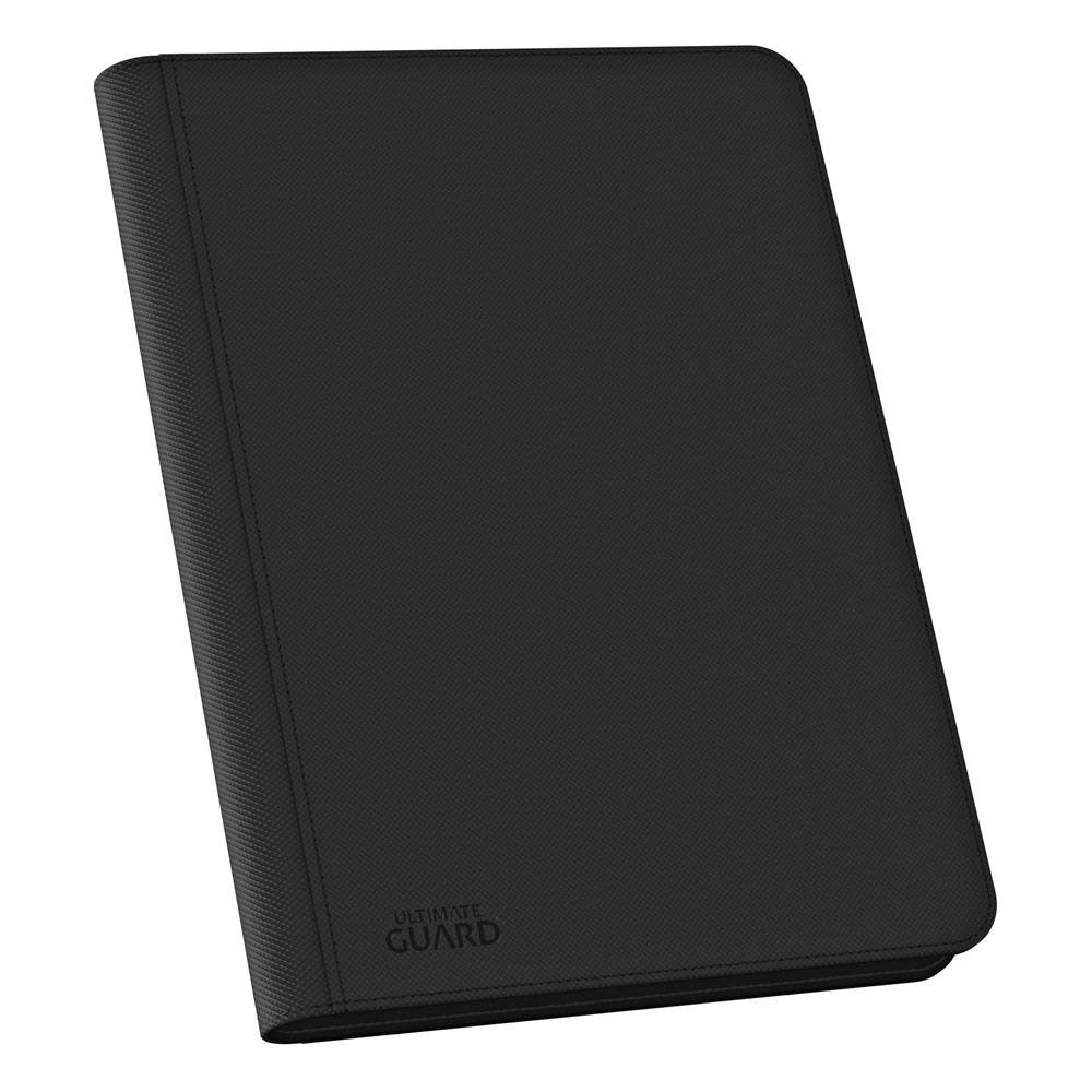 Ultimate Guard Zipfolio Xenoskin Trading Card Binder (Black) (16-Pocket/320 Card Capacity)