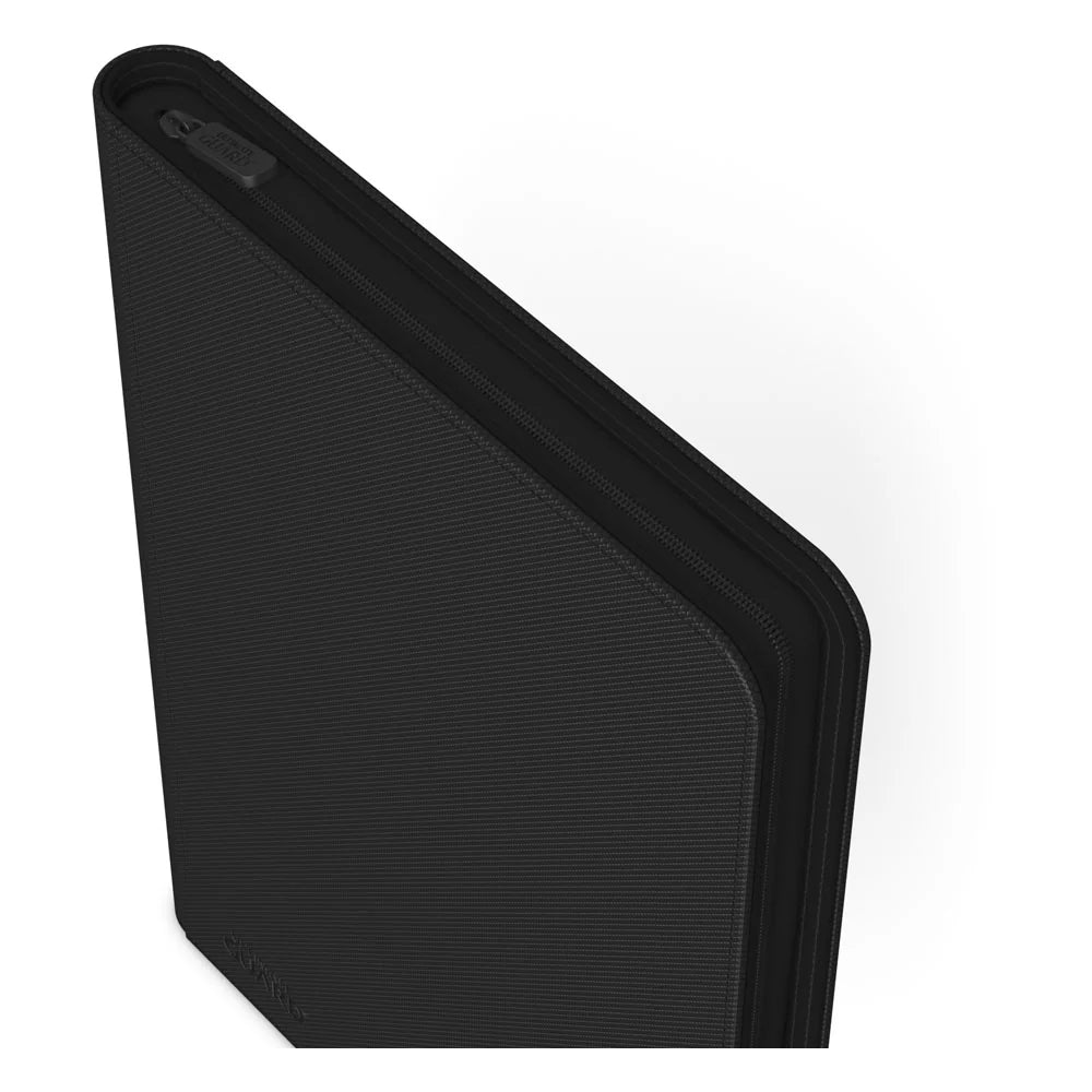 Ultimate Guard Zipfolio Xenoskin Trading Card Binder (Black) (16-Pocket/320 Card Capacity)