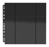 Ultimate Guard 24-Pocket QuadRow Pages Side-Loading (10) - Black